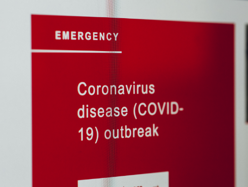 Covid-19 Disease Outbreak Banner