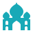 taj mahal icon